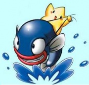 Official Catfish Boat artwork from Densetsu no Starfy.
