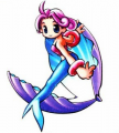 Artwork of the Mermaid from Densetsu no Starfy.